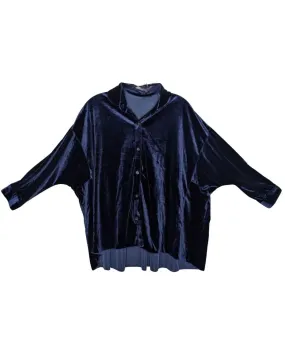 3 Potato - Long Sleeve Velvet Top