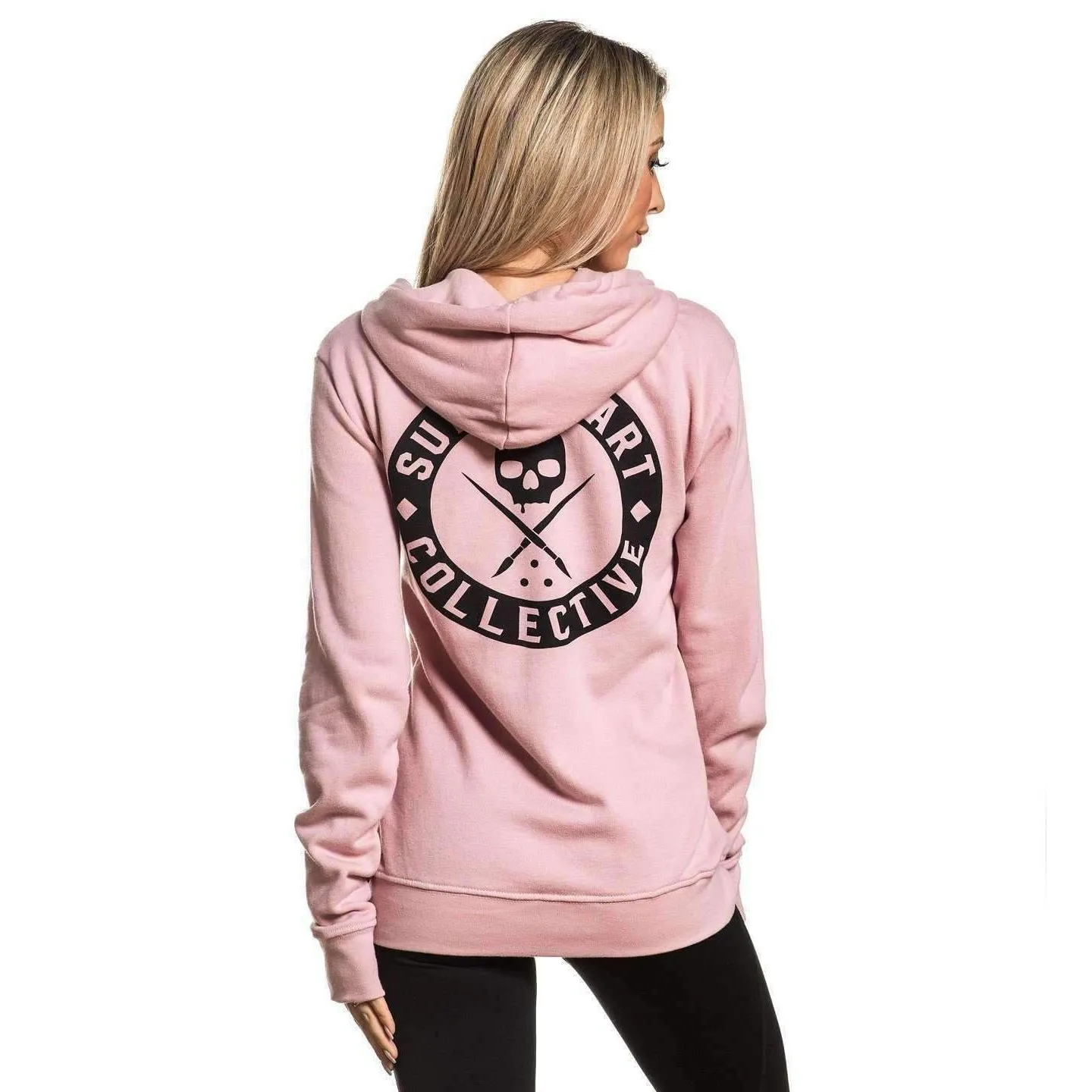 Badge Of Honor Womens Zipped Hoodie