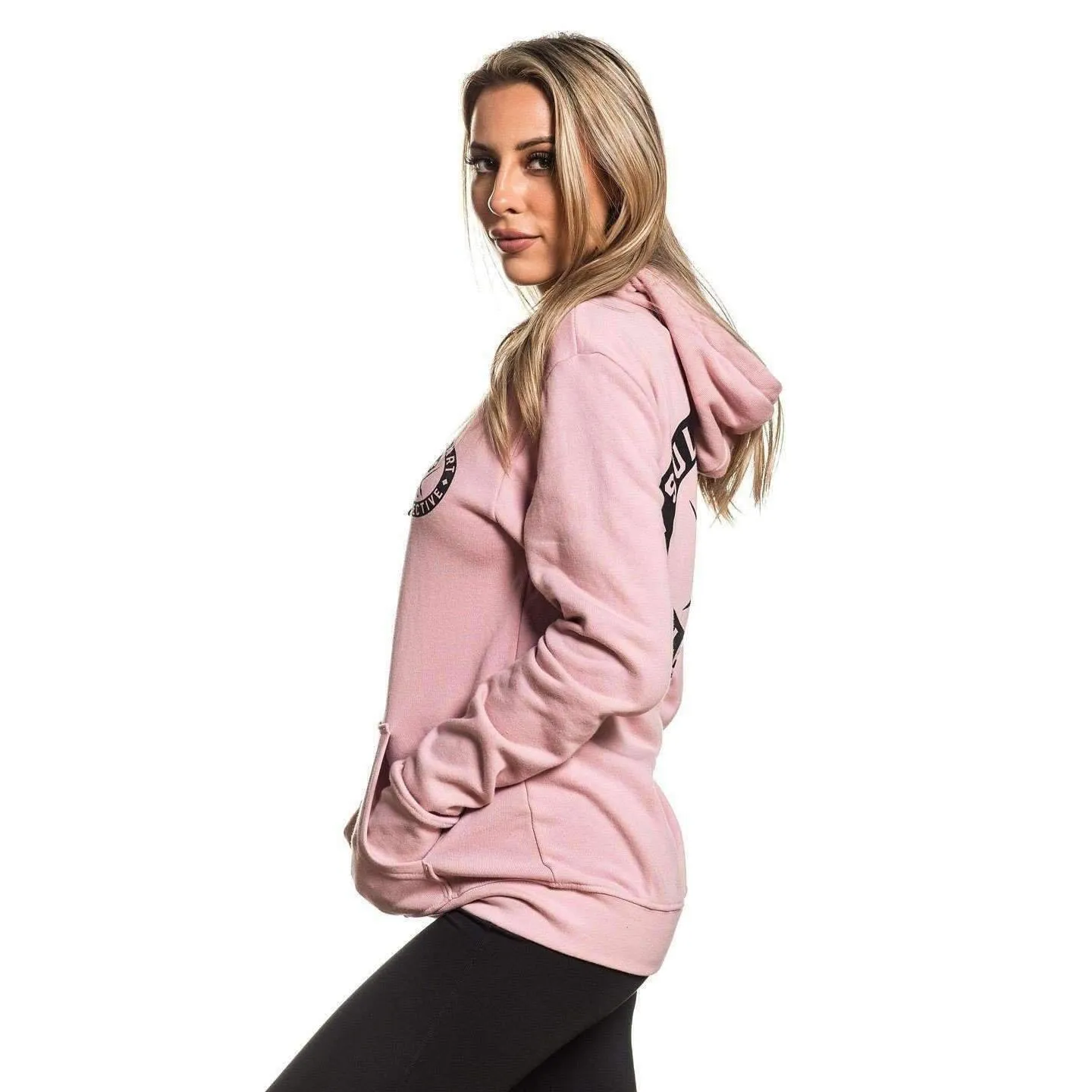 Badge Of Honor Womens Zipped Hoodie