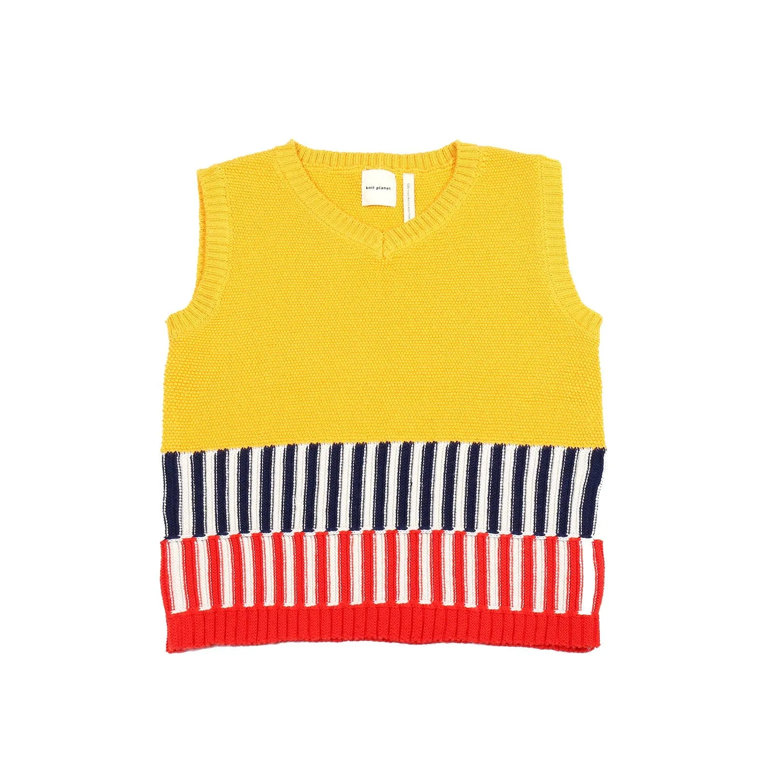 Colorful Vest Yellow