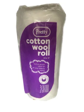 Pretty Cotton Wool Roll 80g