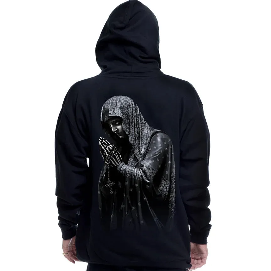 Sinner Black Mens Hoodie