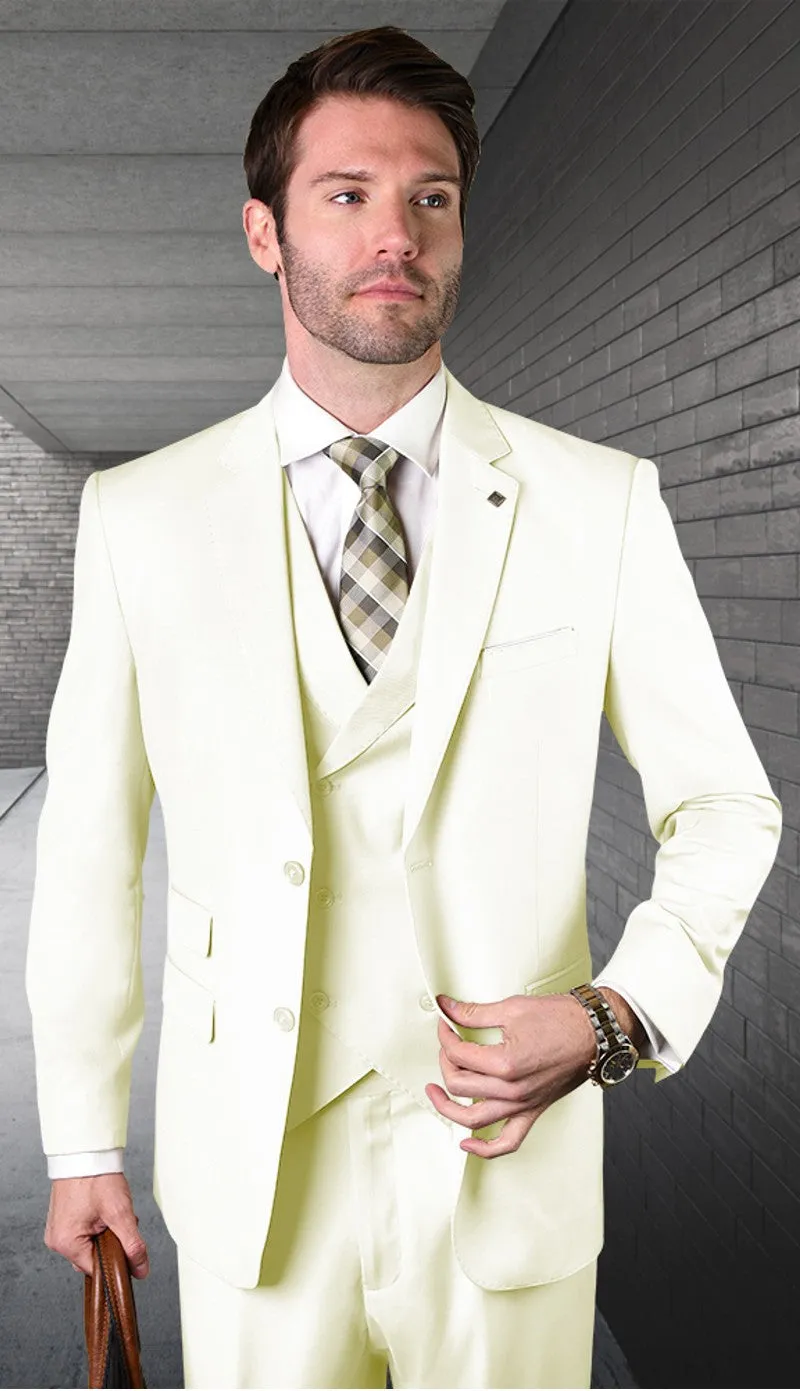 Statement  ZARGALA-OFWHT Mens Suit
